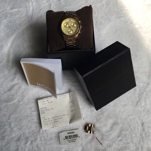 Michael Kors Gold Tone Watch MK5834